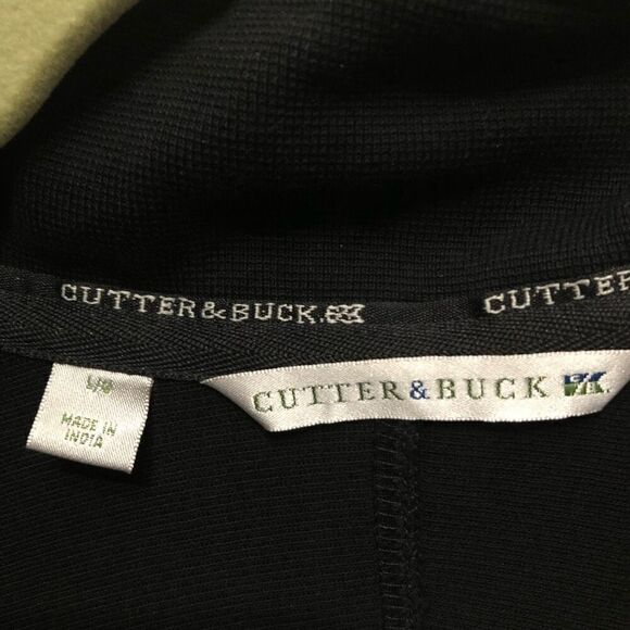 Cutter & Buck Size Large (L) Black 1/4 Zip Plantation Bay Golf & Country Club Pu - Picture 5 of 6